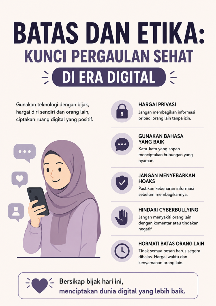 Batas dan Etika: Fondasi Pergaulan Sehat di Era Digital